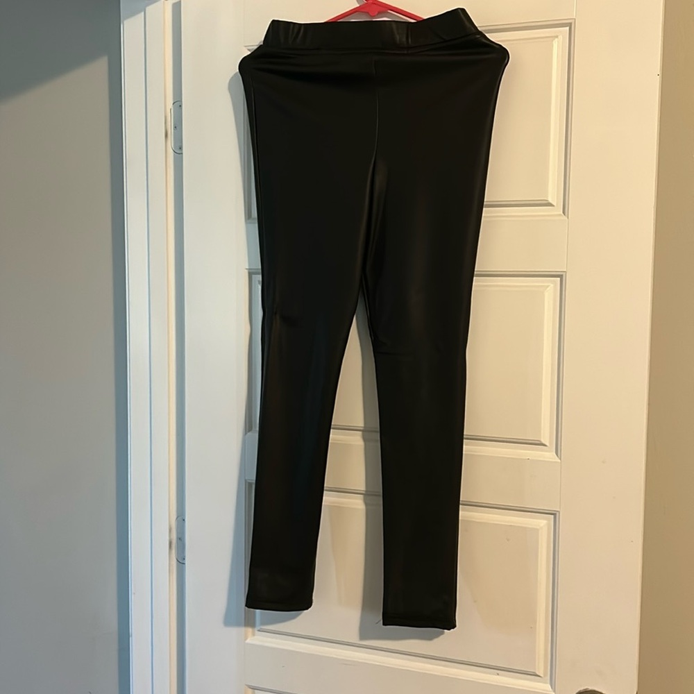 Pleather leggings